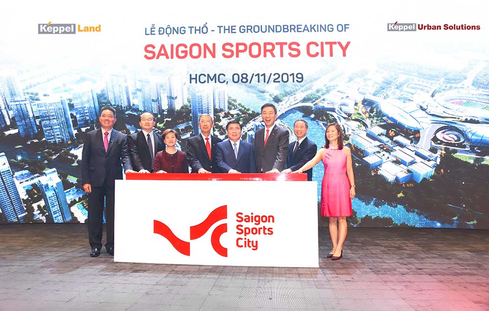 Lễ động thổ Saigon Sport City Keppel Land