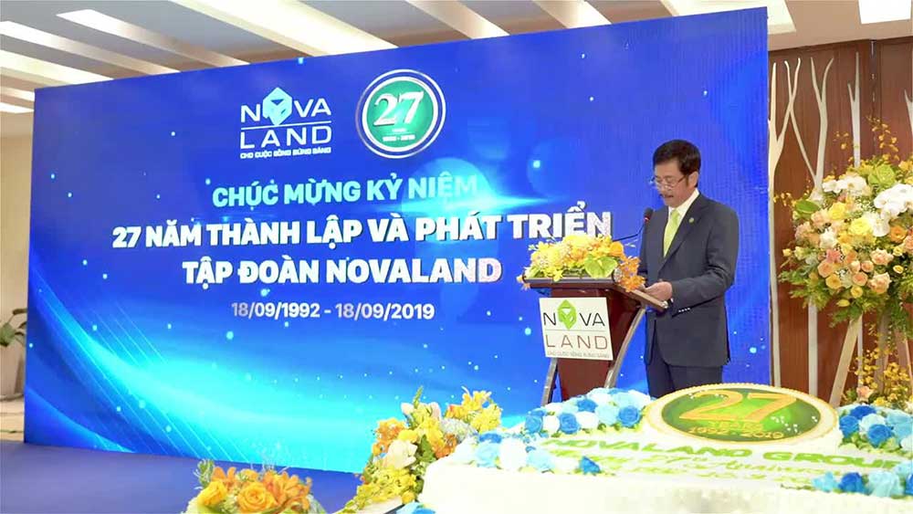 27 năm Thành lập & Phát triển Tập đoàn Novaland