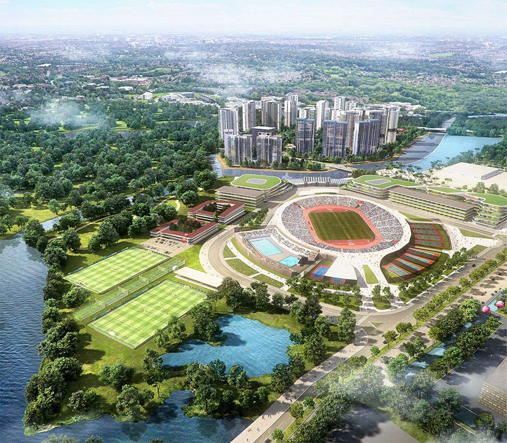 Phối Cảnh Tổng Thể Saigon Sport City