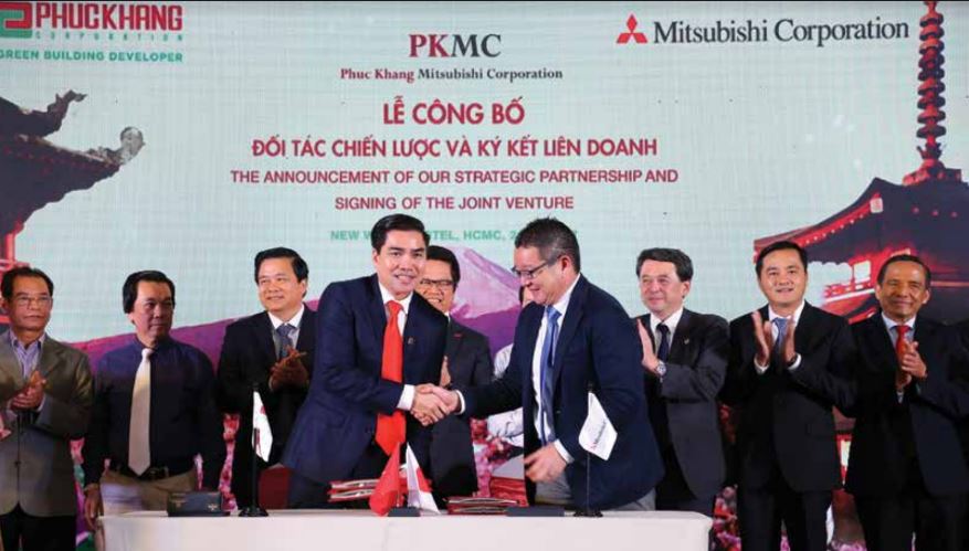 Ký kết liên doanh giữa Phúc Khang và Mitsubishi